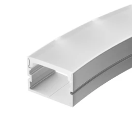 Фото #1 товара Профиль FANTOM-BENT-W21-SIDE-2000 ANOD (Arlight, Алюминий)