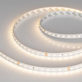 Фото #1 товара Светодиодная лента RT-A90-10mm 24V Warm3000 (4.8 W/m, IP20, 2835, 5m) (Arlight, высок.эфф.200 лм/Вт)