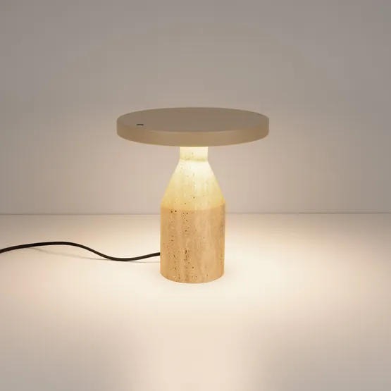 Фото #6 товара Светильник SP-CROOD-TAB-R22.5x24-7W Warm3200-MIX (BG-BG, 140 deg, 230V) (Arlight, IP20 Травертин, 5 лет)