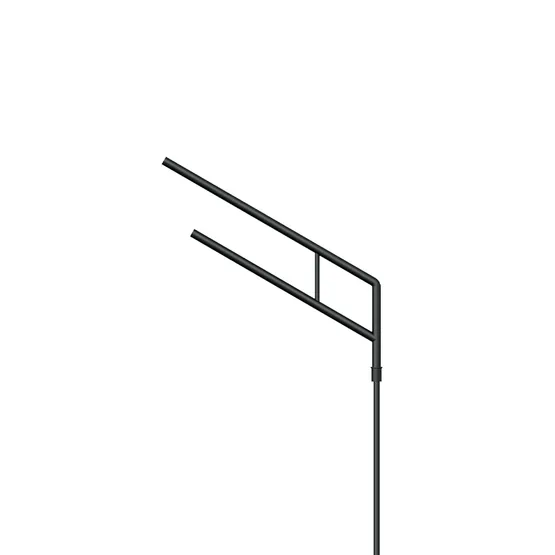 Фото товара Кронштейн OXOR-SG2-1300x76-L1500 BLACK (Arlight, Сталь)