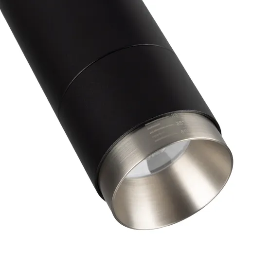 Фото #2 товара Светильник LGD-GESTIA-TRACK-4TR-R56-15W Warm3000 (Черный-никель, 25-50 deg, 230V) (Arlight, IP20 Металл, 5 лет)