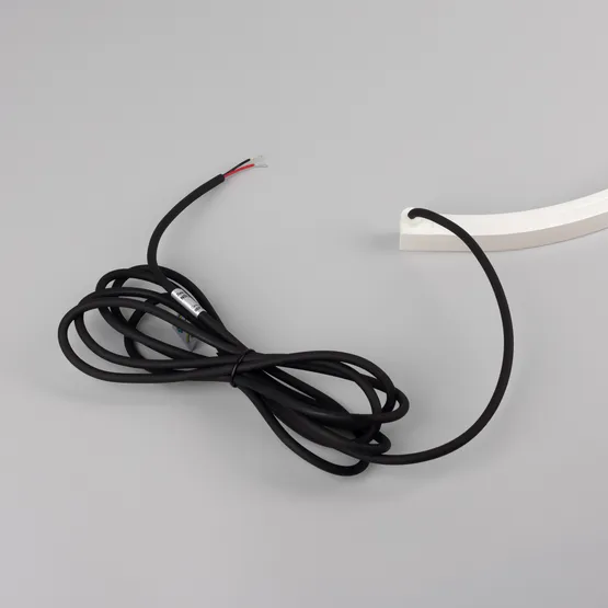 Фото #2 товара Светодиодная лента герметичная NOVA-TOP-PU-A120-16x15mm 24V White7200 (10 W/m, IP68, 5m, wire x2) (Arlight, Полиуретан)