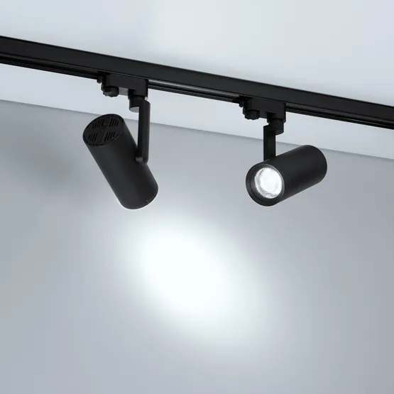 Фото #3 товара Светильник LGD-URANUS-4TR-R75-18W/25W Warm3500-MIX (BK, 20-50 deg, side holder, 230V) (Arlight, IP20 Металл, 5 лет)