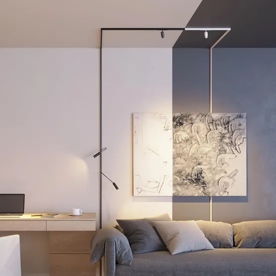 Фото #2 товара Светильник MAG-MICROCOSM-SPOT-FLEX-R26-5W Warm3000 (BK, 24 deg, 24V) (Arlight, IP20 Металл, 5 лет)