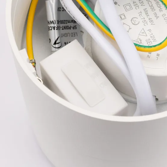 Фото #3 товара Светильник SP-POINT-SURFACE-R85-12W Warm3200-MIX (WH, 36 deg, 230V) (Arlight, IP20 Металл, 5 лет)