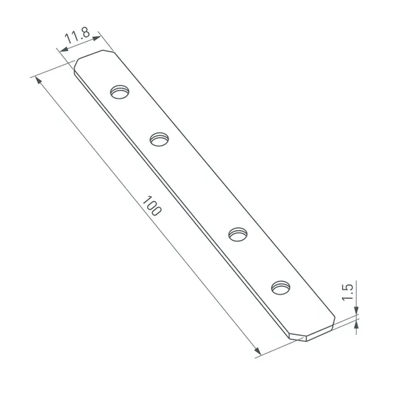 Фото #2 товара Соединитель профиля COMFORT21-V-FANTOM (Arlight, Металл)