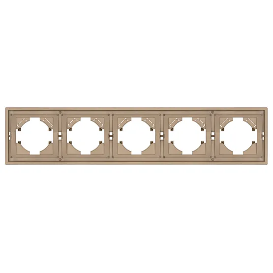 Фото #3 товара Рамка пластиковая FRM-TENDO-PL-5-GD (Arlight, -)