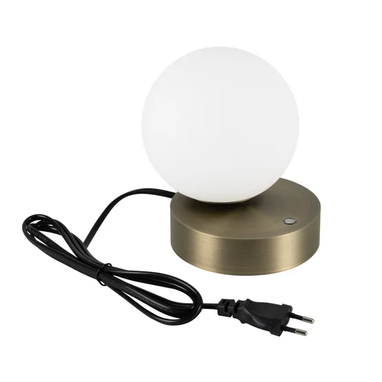 Фото #3 товара Светильник SP-ORNELLA-TAB-L150-R125-6W Warm3200-MIX (BR, 300 deg, 230V, TOUCH-DIMM) (Arlight, IP20 Металл, 3 года)