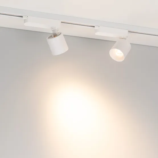 Фото #2 товара Светильник LGD-DYKE-2TR-R60-8W Warm3000 (WH, 50 deg, 230V) (Arlight, IP20 Металл, 5 лет)