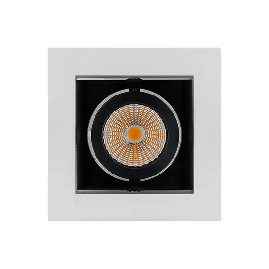 Фото #5 товара Светильник CL-KARDAN-S102x102-9W Warm (WH-BK, 38 deg) (Arlight, IP20 Металл, 3 года)