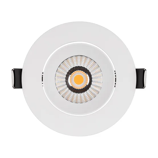 Фото #6 товара Светильник MS-ATOLL-BUILT-TURN-R94-10W Warm3000 (WH, 60 deg, 230V) (Arlight, IP54 Металл, 5 лет)