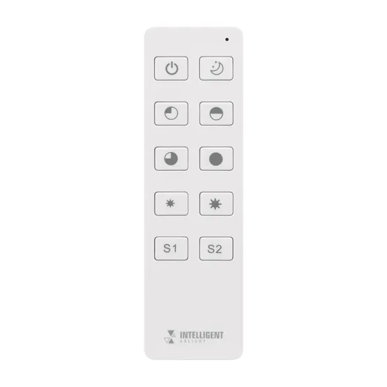 Фото #2 товара INTELLIGENT ARLIGHT Пульт SMART-801-22-1G-2SC-DIM White (3V, 2.4G) (IARL, IP20 Пластик, 5 лет)