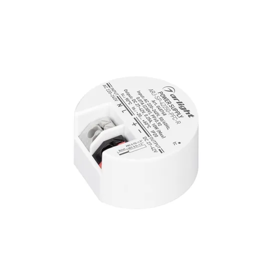 Фото товара Блок питания ARJ-SP-40250-PFC-R (10W, 24-40V, 250mA) (Arlight, IP20 Пластик, 5 лет)