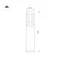 Минифото #3 товара Светильник ландшафтный LGD-TIKTON-10W Warm3000 (Графит, 70 deg, 230V) (Arlight, IP65 Бетон, 3 года)