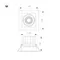 Минифото #2 товара Светильник MS-VORTEX-BUILT-S140x140-30W Warm3000 (BK-BK, 17 deg, 230V) (Arlight, IP20 Металл, 5 лет)