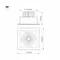 Минифото #7 товара Светильник CL-KARDAN-S152x152-25W White6000 (BK-BK, 30 deg) (Arlight, IP20 Металл, 3 года)