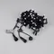 Минифото #3 товара Светодиодная гирлянда ARD-STRING-CLASSIC-1000-BLACK-100LED-MILK-PULSE White (230V, 7W) (Ardecoled, IP65)