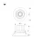 Минифото #2 товара Светильник MS-VORTEX-BUILT-R90-12W Warm3000 (WH-WH, 40 deg, 230V) (Arlight, IP20 Металл, 5 лет)