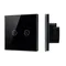 Минифото #1 товара Выключатель сенсорный SWT-OMALI-S02-ZB-BK (250V, 10A, Zigbee) (Arlight, Стекло)